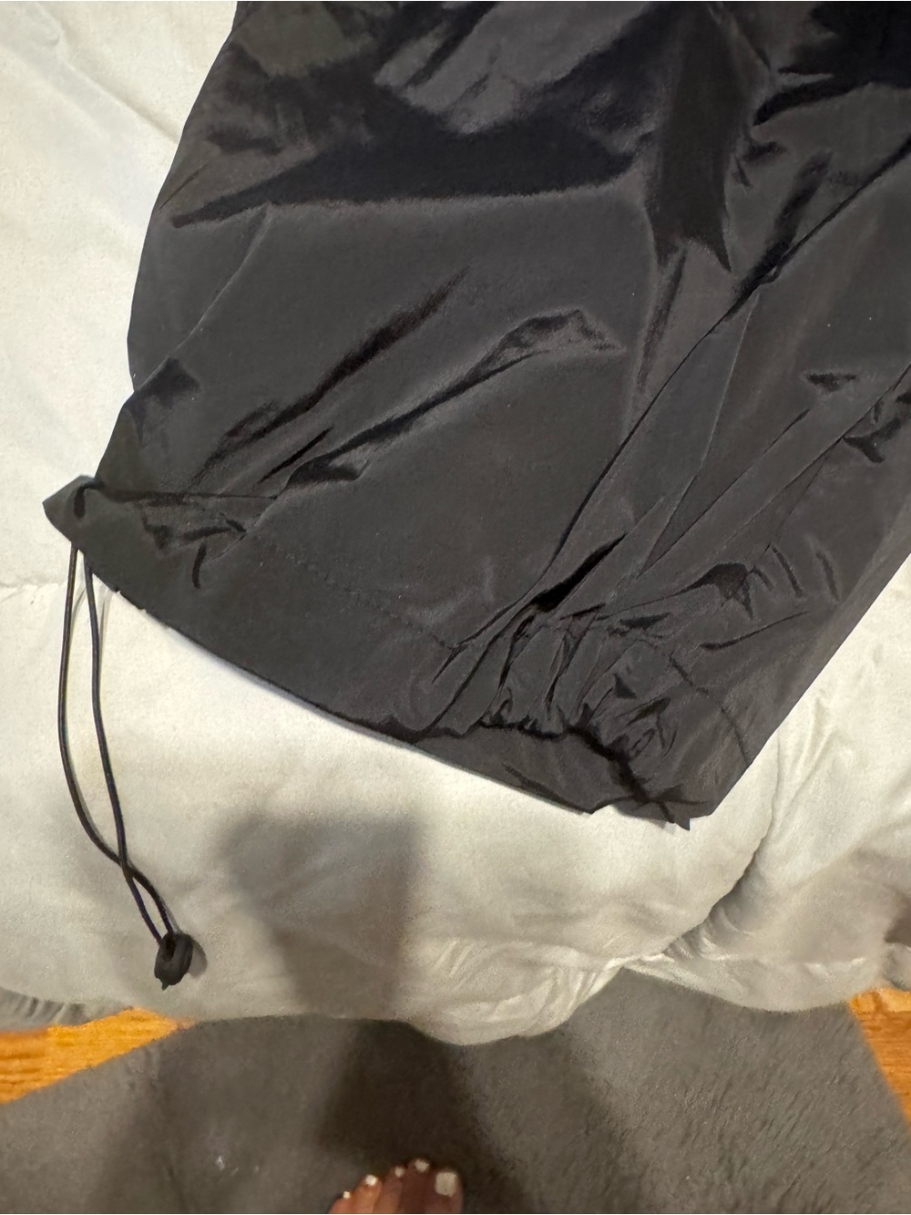 Athleta Black Track Jogger Pants - Picture 2 of 6